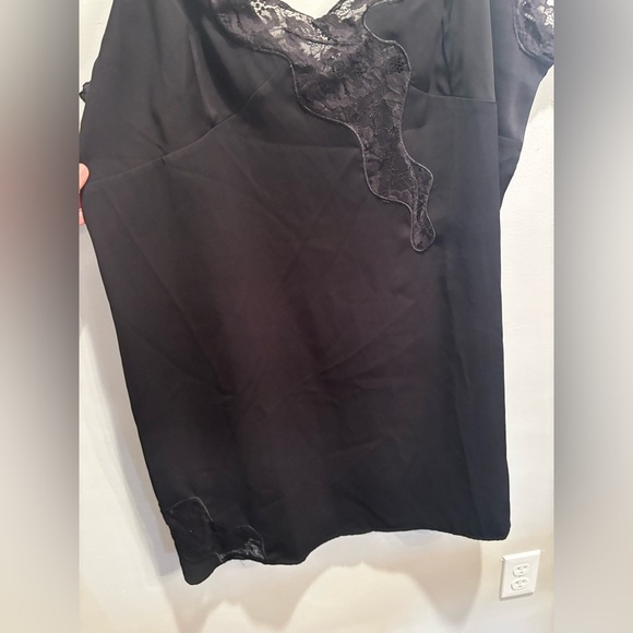 Princess Polly Black Lace Mini Dress slip short vacation fancy lace - Picture 10 of 12